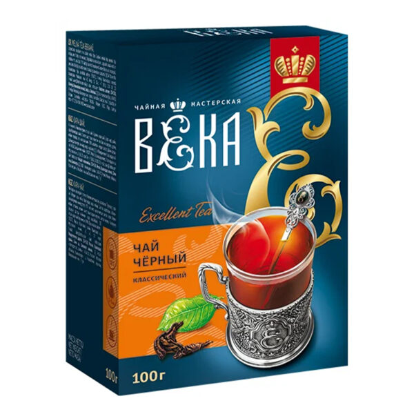 Чай черный листовой Чайная мастерская ВЕКА, 100 г купить оптом