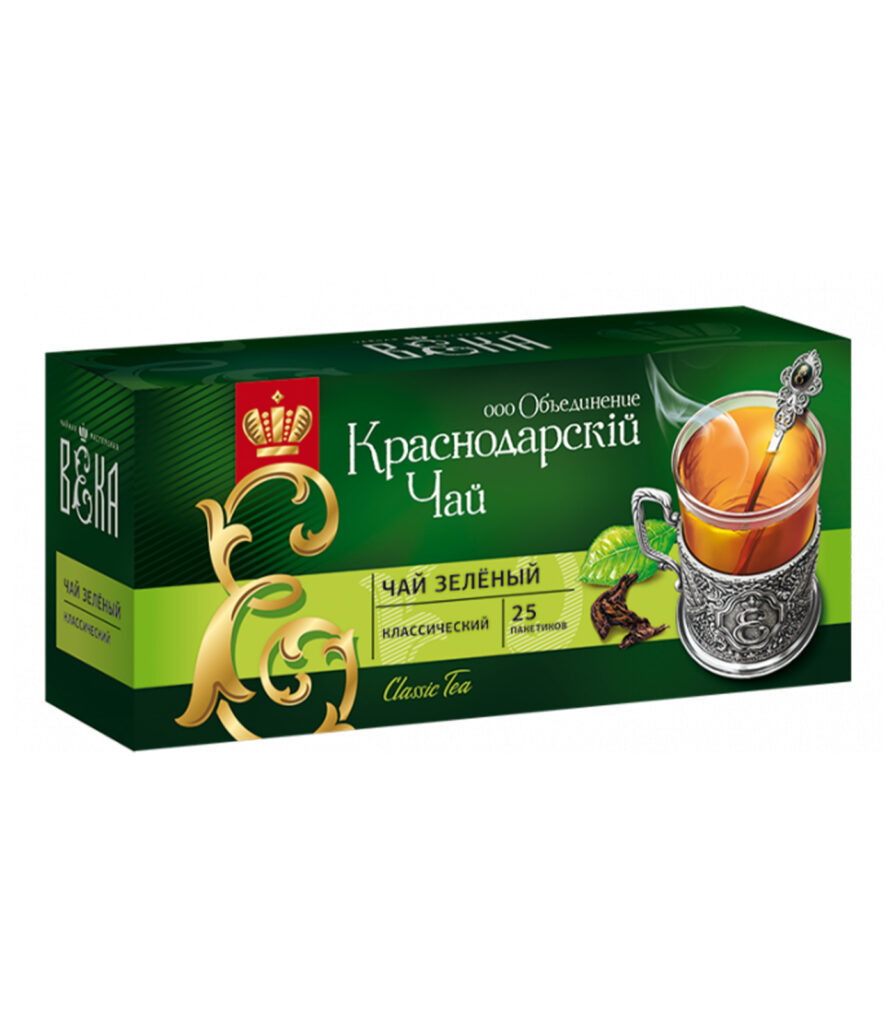 Чай зеленый Чайная мастерская ВЕКА, 25 шт купить оптом