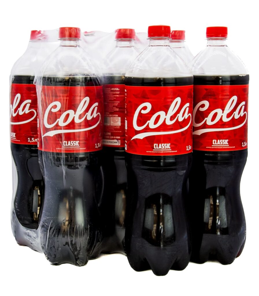 Газированный напиток Кола (Cola) Лимонадные истории, 1.5 л купить оптом
