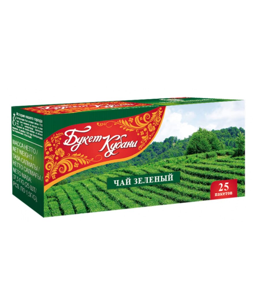 Чай зеленый Букет Кубани, 25 шт купить оптом