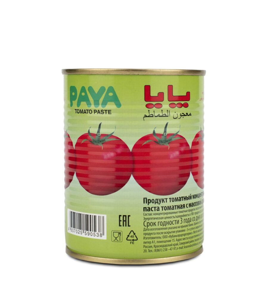 Иранская томатная паста PAYA, 380 г купить оптом